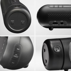 Buy DENVER CPR-700 Clock Radio - Stylish Black Design for Ultimate Time Management!